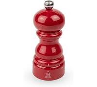 PEUGEOT Moulin à poivre Paris u'Select 12 cm – 6 réglages – Bois PEFC – Rouge Passion