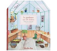 Cahier de coloriage et stickers Le jardinier Le Jardin du Moulin Moulin Roty