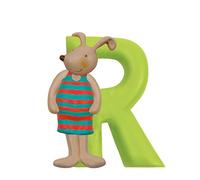Moulin Roty - Lettre Alphabet R Vert 7cm