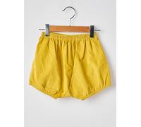 moulin roty shorts / bermudas fille de couleur jaune 2 A
