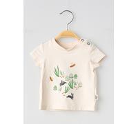 moulin roty tee-shirts et débardeurs enfant de couleur beige 6 M