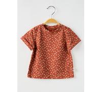 moulin roty tee-shirts et débardeurs enfant de couleur marron 6 M