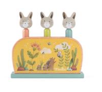 MOULIN ROTY Wooden Pop Up Toy Trois Petits Lapins jouet pop-up 12m+ 1 pcs