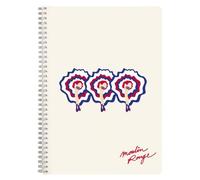 Moulin Rouge, Cahier reliure intégrale A4 21x29,7 cm, 148 pages, ligné et marge, ass.