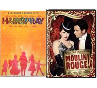 Moulin Rouge & Hairspray Musical DVD Set Special Edition 2 Disc & Bonus Videos Shimmy Shake
