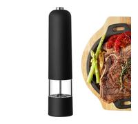 Moulin Sel Poivre Électrique - Broyeur Cuisine Batterie, Meule Céramique | Moulin À Épices Automatique Portable Pour Sel Poivre Fine Herbes Aromatiques Mixage Rapide Et Précis Avec Éclairage Intégré T