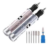 Moulindre à ongles électrique - Pander d'ongle sans fil pour les ongles épais | Outil de fichier rotatif professionnel à 4 vitesses, dispositif de pédicure de manucure portable Forme de broyage de pol