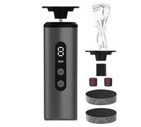 Moulindre De Pied Électrique, Dissolvant De Cals Électriques, Dispositif De Pédicure Professionnel Rechargeable, Flexibilité De Vitesse, Conception Multifonctionnelle, 13,6x4.1x4.1cm, Pour L'hiver,