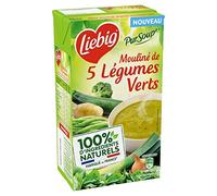 MOULINÉ DE 5 LÉGUMES VERTS 1L, LIEBIG, LOT DE 4