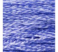 DMC 117-340 Mouline Stranded Coton Six brins Fil à broder Filetage, Medium Blue Violet, 8 m