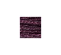 DMC Garn – Fil de broderie Mouline 117-3740 – 6 brins, 8 m – Violet foncé antique