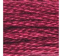 DMC 117-902 6 fils à broder Fil de coton, très sombre Grenat, 8 m