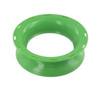 Moulinet à main de taille compacte pour la pêche avec méthode de ligne de lancer et de cuillère avec un design à bord lisse pour protéger l'intégrité de la ligne lors de la récupération (16 cm)