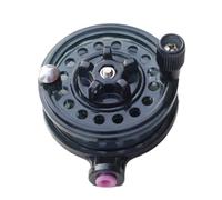 Moulinet à mouche en mer - Moulinets compacts et portables pour appâts artificiels, équipement de filature robuste et durable | Enrouleur de fil à performance fluide, légère structure en méta