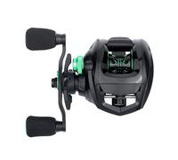 Moulinet Baitcasting 6.3:1, Frein Magnétique Haute Vitesse Jusqu'à 17,6 Lb
