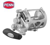 Moulinet conventionnel 2 vitesses PENN Saltwater International VI 50VISW Silver
