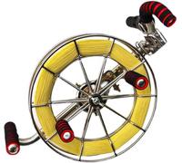 Moulinet De Cerf-Volant, Roue De Sangle en Acier Inoxydable, Enrouleur De Cerf-Volant Extérieur, Grande Roue De Cerf-Volant Adulte Haut De Gamme, Silver, 28cm