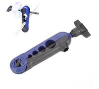 Moulinet de Ligne de pêche, 6,5 x 1,57 Pouces Enrouleur de Ligne de pêche Portable réglable et Stable Bobine de Ligne à Rayons Baitcasting Spincast pour différentes Tailles de Canne à pêche