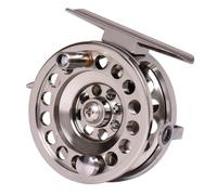 Moulinet de Pêche 1: 1 à Main Droite, Capacité 0, 20mm 100 M | Alliage D'aluminium, Diamètre de Bobine 49, 5mm, Rotation Fluide, pour Pêche Radeau et Glace
