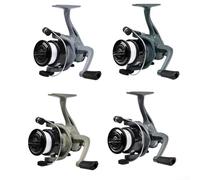 Moulinet de pêche 1000, design roue libre avec rapport de vitesse 5, 2, 1, roulement 1BB pour la pêche à la carpe (KD1000)