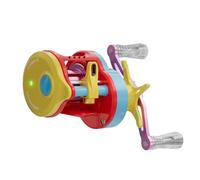Moulinet de pêche à frein magnétique électronique Precisions Moulinet de pêche professionnel à gauche ou à droite avec poignée ergonomique Baitcasting antirouille avec roulement lisse et alarme de un