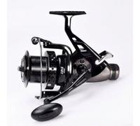 Moulinet de pêche à la carpe 13 + 1BB en fonte lisse | 13 + 1 roulements en laiton, récupération fluide, idéal pour les sessions sur le lac et le rivage, performance de lancer