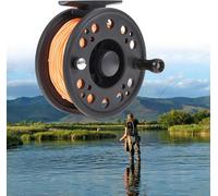 Moulinet De Pêche À La Mouche Gla 7/8 5/6 Moulinet De Pêche À La Mouche Avec Ligne Gauche/Droite Et Les Lignes De Pêche Requises, Accessoire De Pêcheur, Roue De Pêche À La Mouche Avec Ligne De Pêche