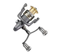 Moulinet de Pêche à la Mouche - Moulinet Eau Douce Rapport De Démultiplication 5.2 1,Système Antirouille Double Bras De Levier Résistance 50Kg Adapté Kayak Côtier Surf Glace Pêche Quai