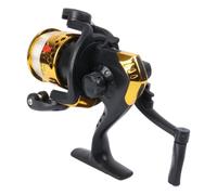 Moulinet de Pêche à Lancer 200 Plié Ligne, Plastique Jaune Léger | Stockage Pratique, Résistance à L’usure, Freinage du Débordement, Usage Extérieur, Style Soigné