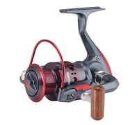 Moulinet de pêche à manivelle, Bobine métal, 10+1 roulements à Billes, Conception zéro Jeu, Bobine prête pour Tresse, léger, Anti Corrosion pour pêche en Eau Douce et en mer