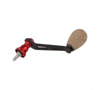 Moulinet de pêche à poignée unique pour Stella pour Cardif et Sephia compatible avec moulinet Shimano COMPLEXF4 F6 WANDFORD NASCIAERO (rouge)