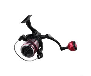 Moulinet de pêche avec bobine en métal, poignée interchangeable CNC et rapport de vitesse 5 à 21 avec système de rappel sonore et frein supérieur pour gros poissons (HB-1000)