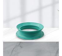 Moulinet de pêche avec ligne à main et ligne de lancer, conçu pour la pêche à la cuillère et l'utilisation de ligne de cerf-volant vintage (19 cm)