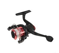 Moulinet de pêche avec rapport d'engrenage haute vitesse 5.2:1, pour un corps ultra léger de 153 g avec ligne pré-enroulée pour les sports d'eau douce, teinte jaune intégrée (rouge)