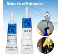 Moulinet De Pêche Avec Roulement De Roue À Poisson, 2 Pièces, Huile Lubrifiante, Accessoires De Pêche Universels, Offre Spéciale