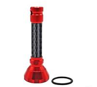 Moulinet de pêche Balance Bar pour Daiwa pour exceler Rouge Argent Pêche | Longueur : 49 mm, poids : 4,5 g, noyau en fibre de carbone, cadre en alliage d'aluminium, compatible avec Fuego et Caldia