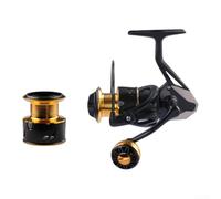 Moulinet de pêche conçu pour une utilisation intensive avec traînée de 10 kg, bobine en aluminium CNC et construction composite (HO3000)