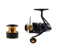 Moulinet de pêche conçu pour une utilisation intensive avec traînée de 10 kg, bobine en aluminium CNC et construction composite (HO5000)