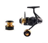 Moulinet de pêche conçu pour une utilisation intensive avec traînée de 10 kg, bobine en aluminium CNC et construction composite (HO1000)