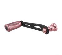 Moulinet de pêche Daiwa pour Fuego en carbone à poignée unique, 2 roulements pour SalamanDURA PROREX, améliorez votre équipement de pêche (rose)