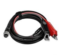 Moulinet de pêche électrique avec batterie pour Daiwa 300 500 750 mj avec pinces crocodiles améliorées et fil de cuivre pur isolé en silicone (3 m)