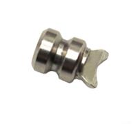 Moulinet de pêche électrique Twists Shaft et demi lune Pin de rechange pour DAIWA 23 pour LEOBRITZ 300J Fabriqué en acier inoxydable pour une utilisation longue durée (broche demi-lune)