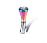 Moulinet de pêche en alliage léger et pliable 3,5 cm | Alliage haute résistance, 3 fois plus dur que l'aluminium, taille 3,5 x 1,3 cm, sensation légère, durabilité durable