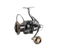 Moulinet de pêche en aluminium 8000 10000 12000 14000 avec rouleau anti-torsion et système d'oscillation lisse pour un enroulement uniforme