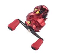 Moulinet de pêche en eau salée gauche/droite Baitcast 17 + 1BB 7.2 : 1 équipement de rapport de vitesse