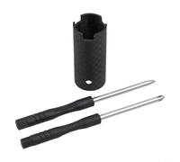 Moulinet de pêche en fibre de carbone compatible avec les moulinets DAIWA Baitcast pour un passage sécurisé de la canne et un fonctionnement dans le sens contraire des aiguilles d'une montre