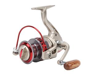 Moulinet de pêche entièrement en métal, Bras à Bascule CNC, Grande capacité, léger et Durable, équipement de pêche en Plein air pour Les pêcheurs d'eau Douce et d'eau salée, (DF5000)