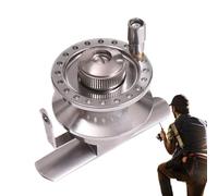 Moulinet de pêche Fly | Moulinets de pêche légers | Moulinets de pêche sur glace et combinaisons de moulinets | Poignée confortable Équipement de pêche d'extérieur pour , oncle, voisin, père