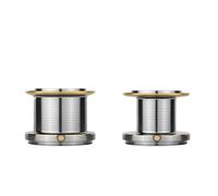Moulinet de pêche Grand Moulinet de pêche Spinning 8000 9000 10000 12000 14000, avec Frein de 20KG, Puissant, for la pêche en Eau salée et en Eau Douce(2pcs Spare Spool)