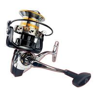 Moulinet de pêche Moulinet de pêche 12000 10000 9000, avec Tasse de Ligne en métal, Frein de 30KG Max, for Eau salée(Metal Reel Feet,12000 Series)